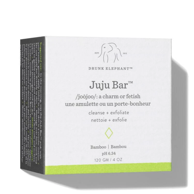 商品Drunk Elephant|JuJu Bar 泥浆竹粉洁面皂,价格¥256,第2张图片详细描述
