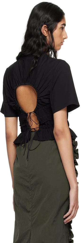 商品CECILIE BAHNSEN|Black Oasis T-Shirt,价格¥2237,第3张图片详细描述