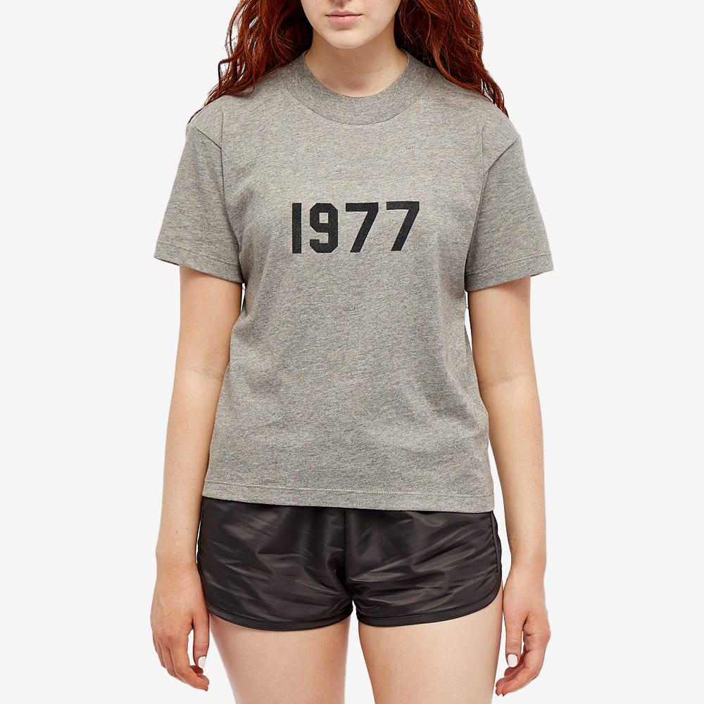 Fear of God ESSENTIALS Women's 1977 Tee - Dark Oatmeal商品第2张图片规格展示