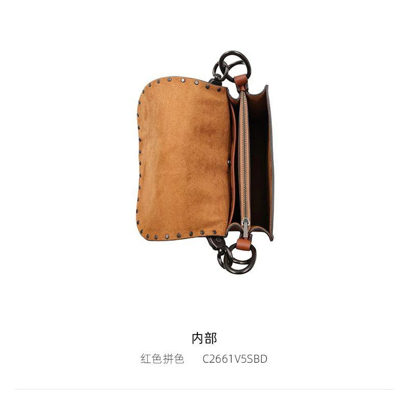 商品Coach|美国直邮COACH蔻驰专柜款BEAT迷你女士PVC印花单肩手提包4603,价格¥5132,第11张图片详细描述