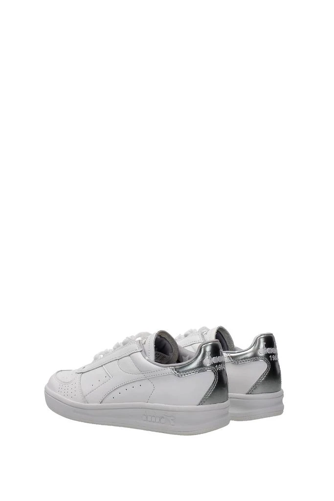 商品Diadora|Sneakers Leather White Silver,价格¥705,第4张图片详细描述
