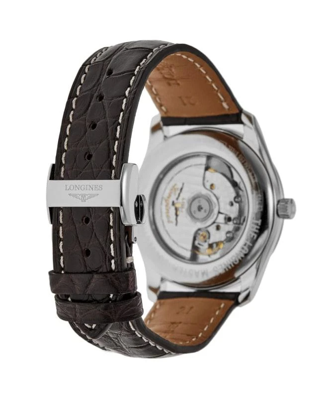 商品Longines|Longines Master Collection Automatic 40mm Silver Dial Brown Leather Men's Watch L2.793.4.78.3,价格¥11711,第4张图片详细描述