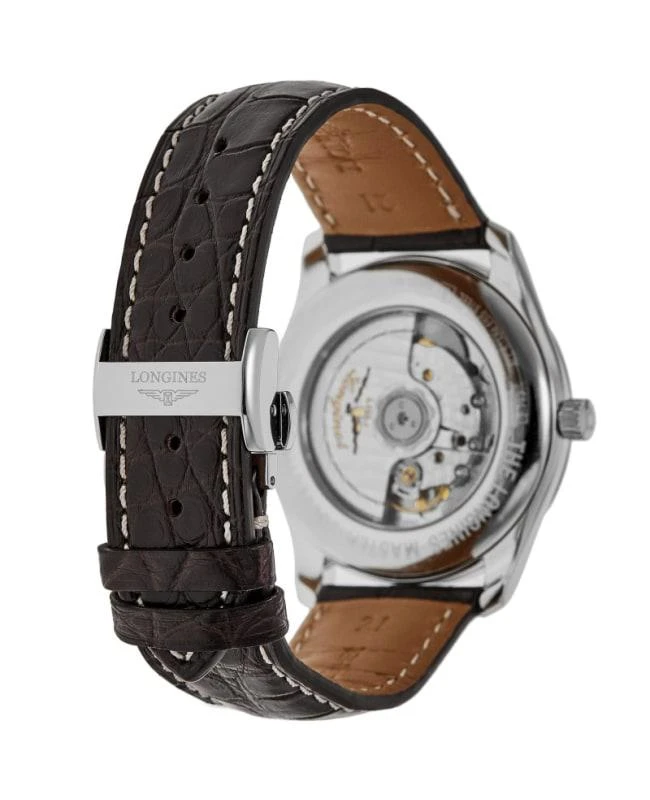 商品Longines|Longines Master Collection Automatic 40mm Silver Dial Brown Leather Men's Watch L2.793.4.78.3,价格¥12841,第4张图片详细描述