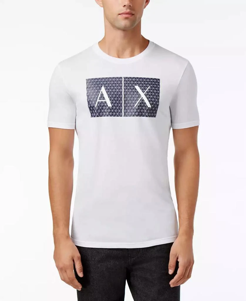 商品Armani Exchange|Men's Foundation Triangulation T-Shirt,价格¥356,第1张图片