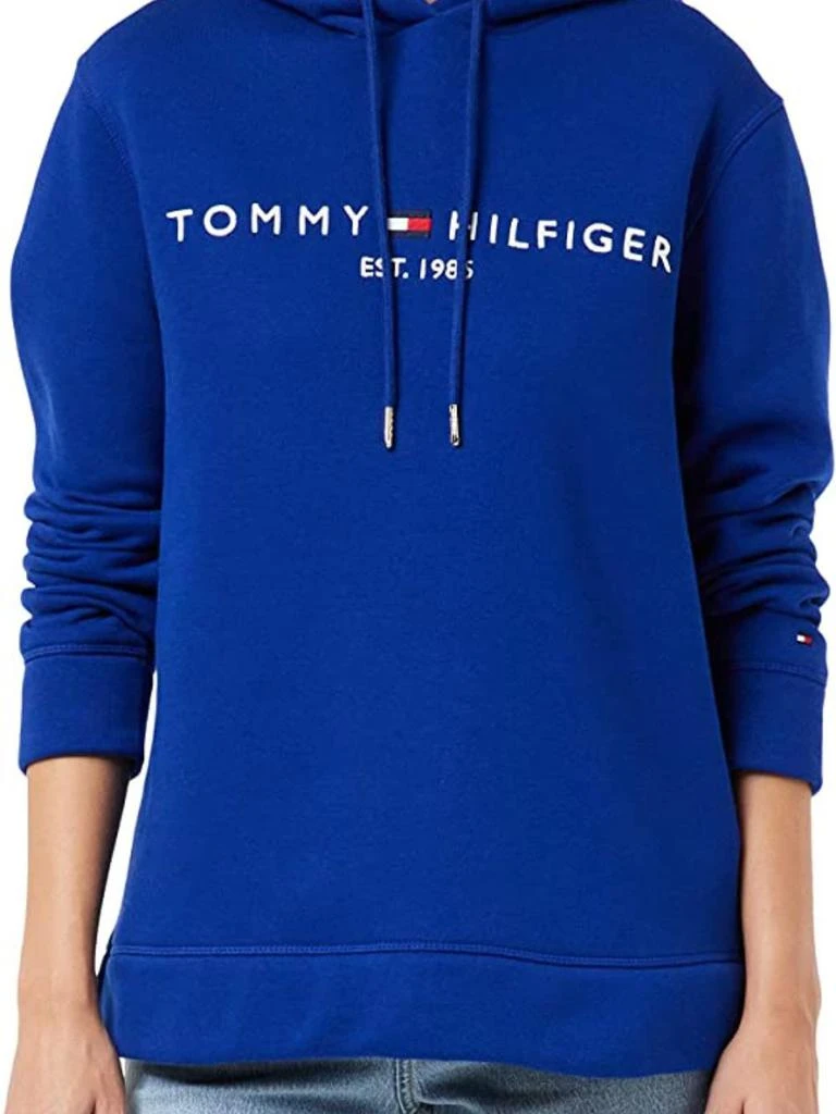 商品Tommy Hilfiger|Tommy Hilfiger Regular Hilfiger Hoodie Hooded Sweatshirt Ww0ww26410 C7L,价格¥1247,第1张图片