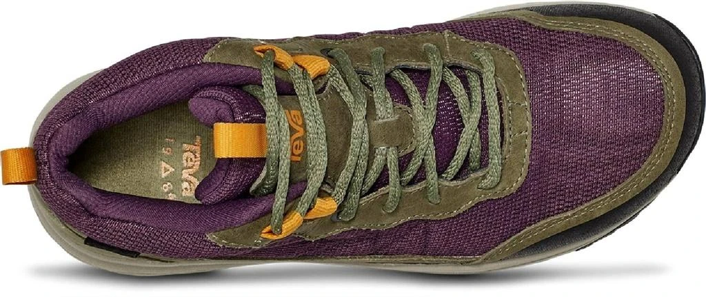 商品Teva|Women's Ridgeview Mid Waterproof Hiking Boots In Olive Branch/purple Pennant,价格¥821,第3张图片详细描述