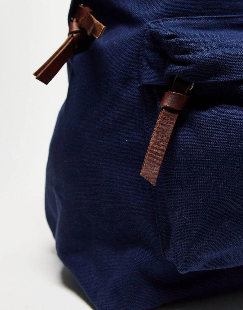 商品Ralph Lauren|Polo Ralph Lauren backpack in navy with logo,价格¥825,第4张图片详细描述