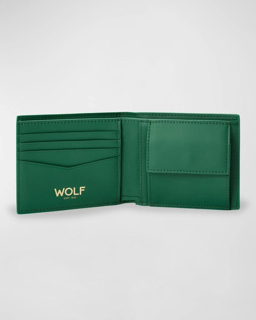 商品Wolf|Men's Signature Billfold and Coin,价格¥852,第2张图片详细描述