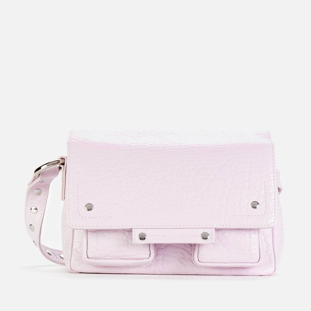 Núnoo Women's Honey New Zealand Leather Shoulder Bag - Light purple商品第1张图片规格展示