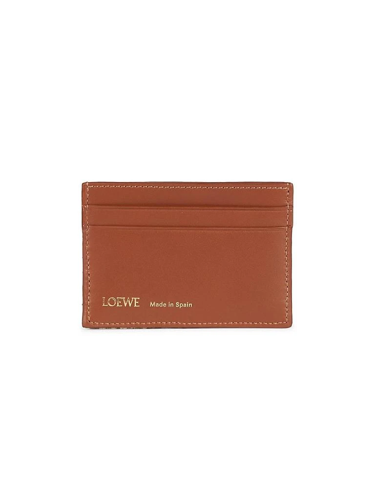 商品Loewe|Anagram Canvas-Leather Cardholder,价格¥2199,第2张图片详细描述