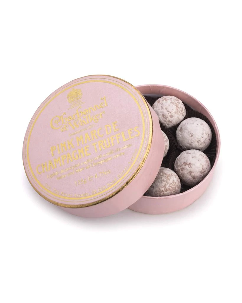商品Charbonnel et Walker|Pink Marc de Champagne Truffles,价格¥218,第1张图片
