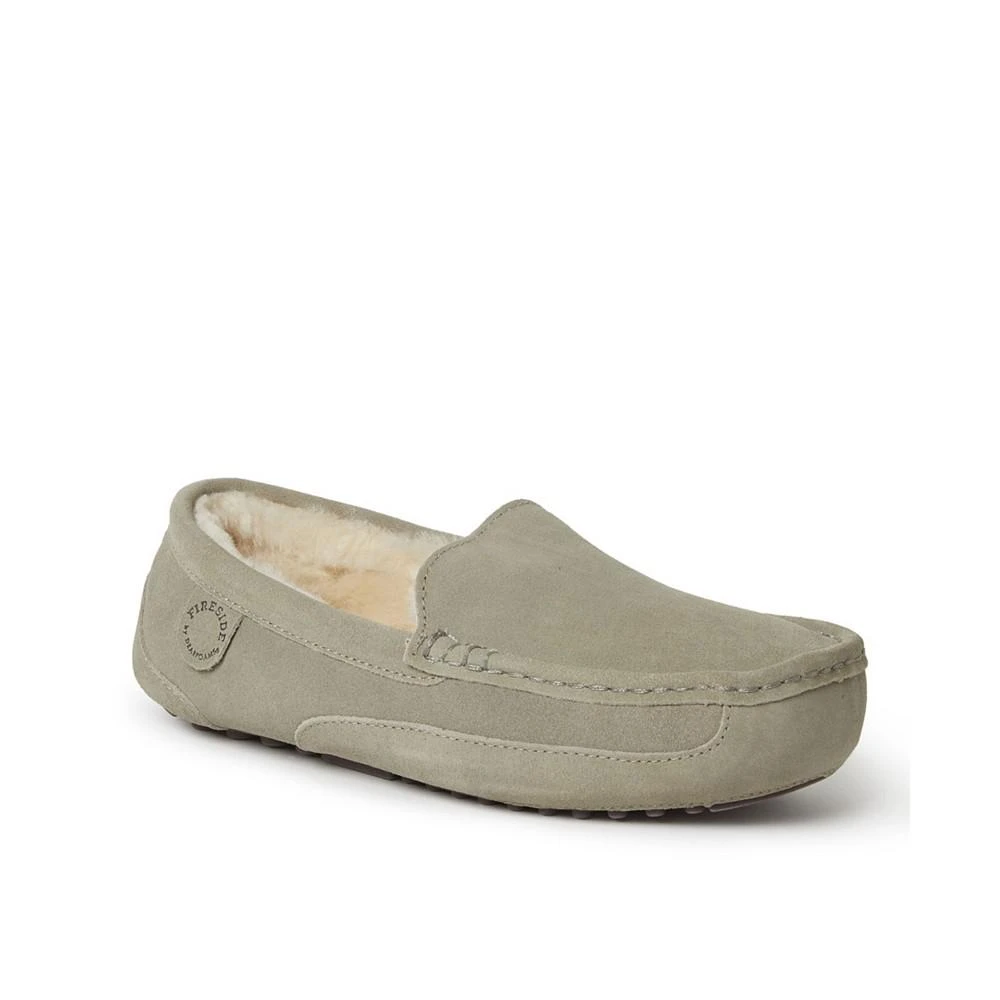 商品Dear Foams|Men's Fireside Melbourne Genuine Shearling Moccasin Slippers,价格¥764,第1张图片