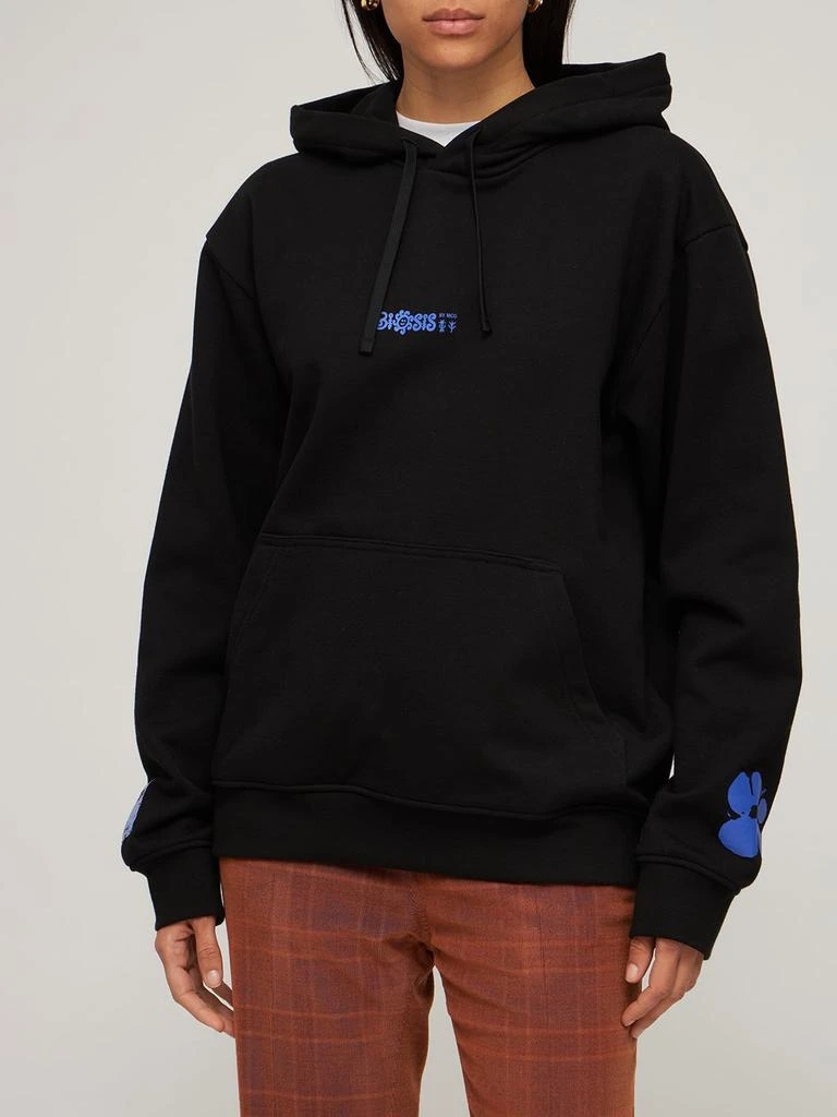 商品Alexander McQueen|Cotton Jersey Logo Hoodie,价格¥1731,第2张图片详细描述