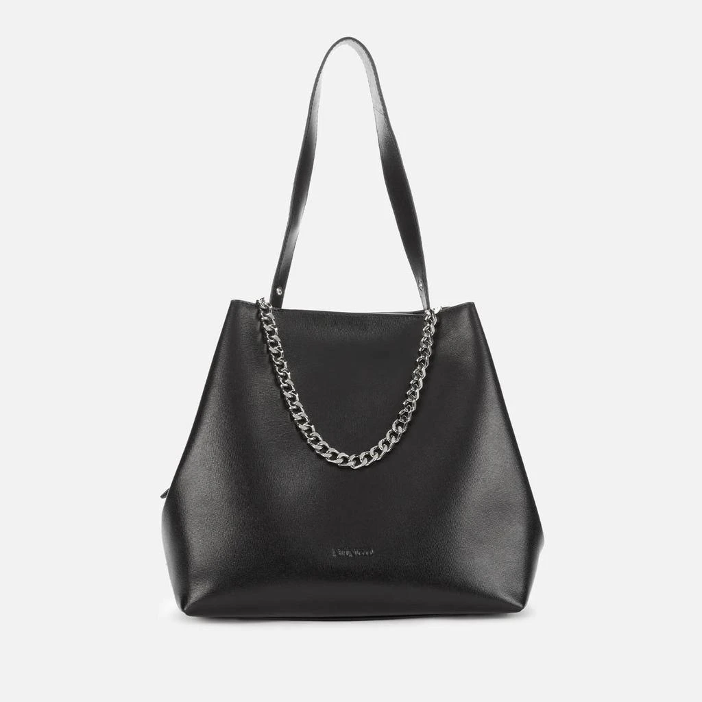 商品Nunoo|Núnoo Women's Chiara LWG Leather Shoulder Bag - Black,价格¥562,第1张图片