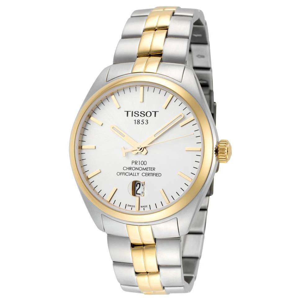 商品Tissot|天梭 PR100系列 男士机械腕表 39mm T1014082203100,价格¥2634,第1张图片