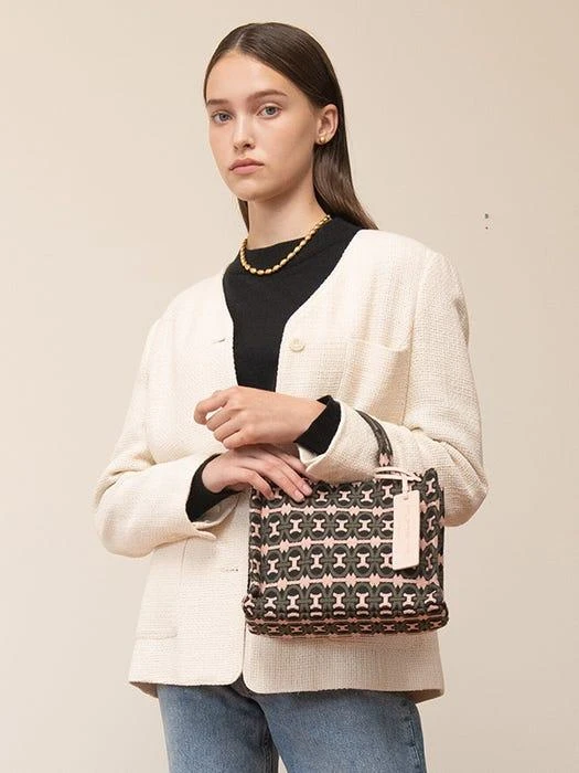 商品Coccinelle|NWB Jacquard Bag Small,价格¥2592,第2张图片详细描述