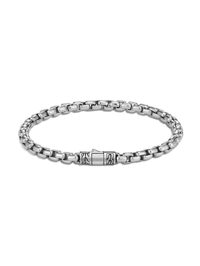 商品John Hardy|Classic Chain Sterling Silver Box Chain Bracelet,价格¥4125,第1张图片