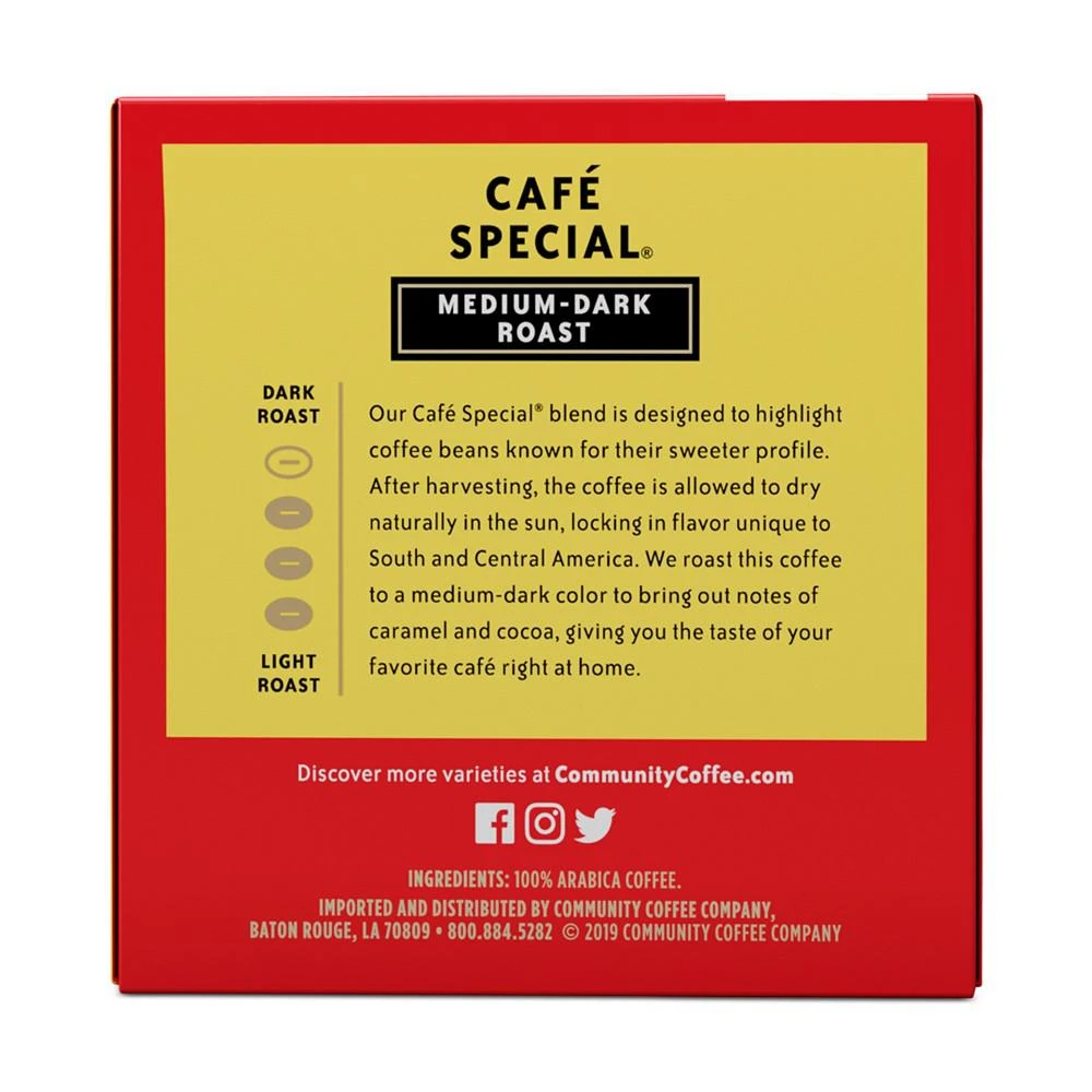 Café Special Medium-Dark Roast Single Serve Pods, Keurig K-Cup Brewer Compatible, 72 Ct 商品