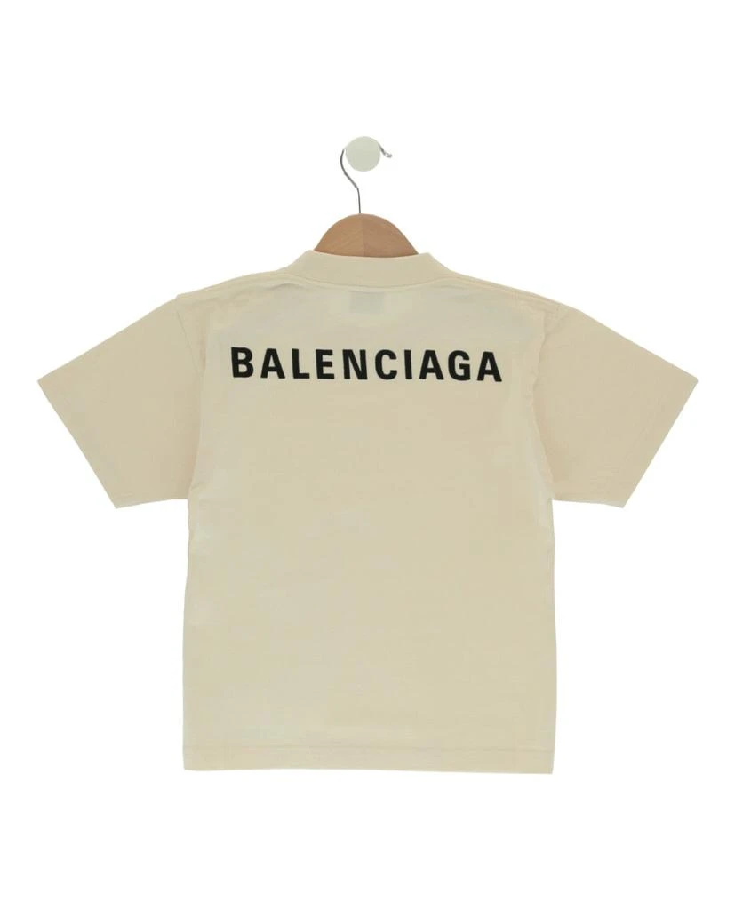 商品Balenciaga|Logo Printed Short Sleeve Shirt,价格¥911,第2张图片详细描述