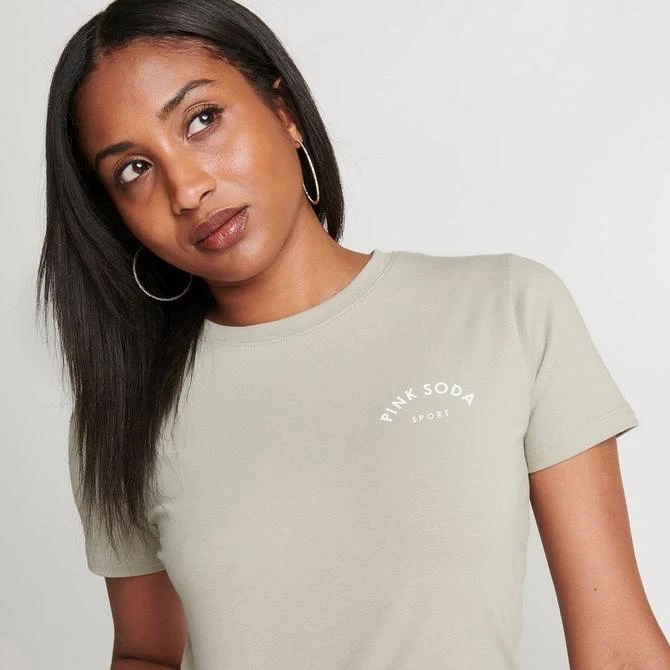 Women's Pink Soda Sport Aura Slim T-Shirt 商品