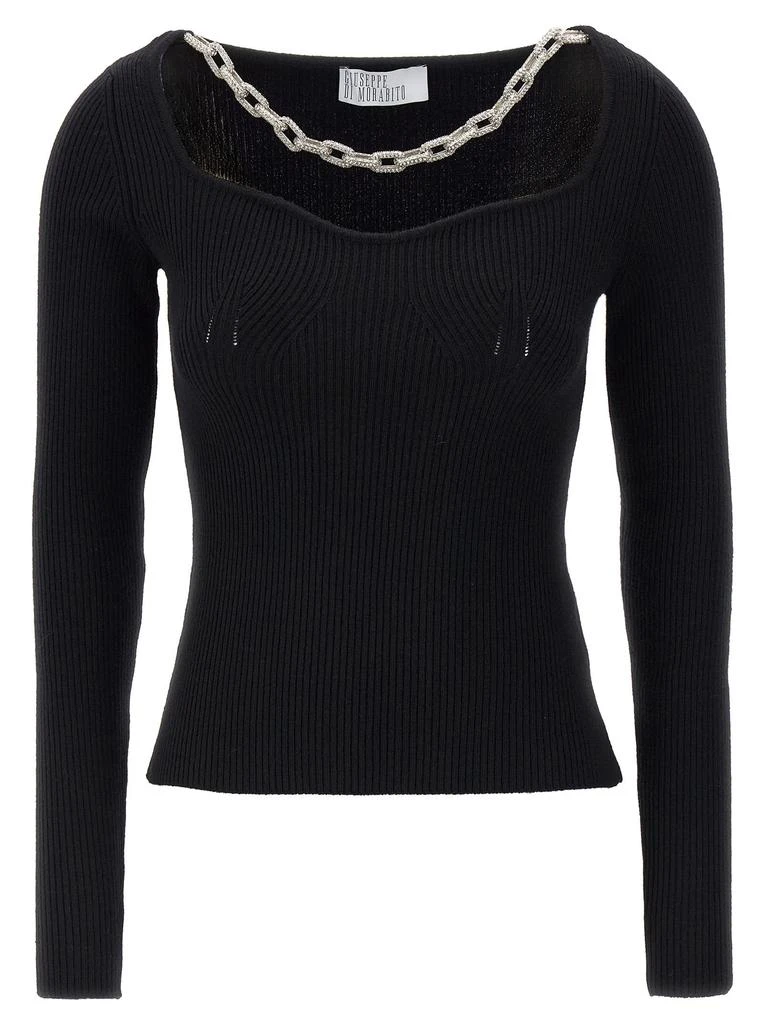 商品GIUSEPPE DI MORABITO|Jewel Chain Sweater,价格¥2834,第1张图片