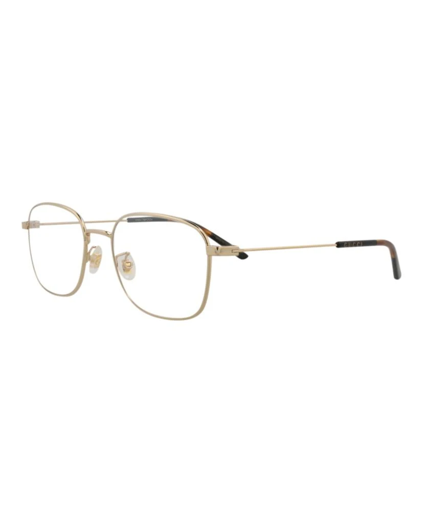 商品Gucci|Square-Frame Metal Optical Frames,价格¥1141,第2张图片详细描述