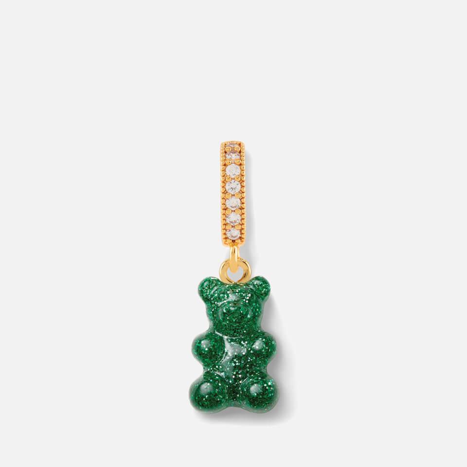 Crystal Haze Nostalgia Bear Gold-Plated, Crystal and Resin Pendant商品第1张图片规格展示