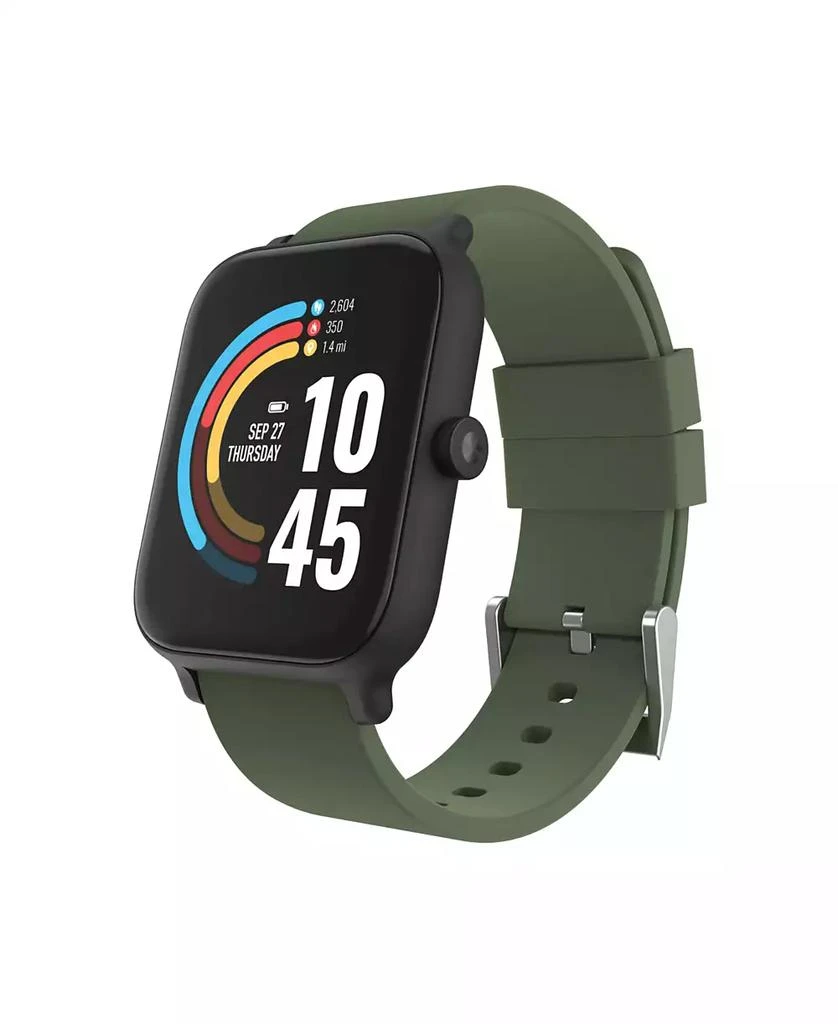 商品24/7 EVO|Unisex Olive Silicone Strap Smartwatch 37.5mm,价格¥486,第1张图片