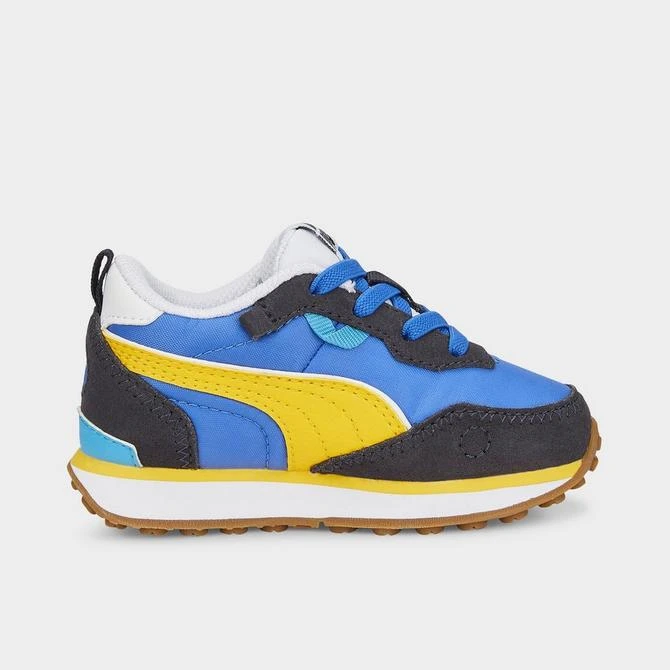 商品Puma|Infant Puma Rider FV Essentials Stretch Lace Casual Shoes,价格¥413,第3张图片详细描述