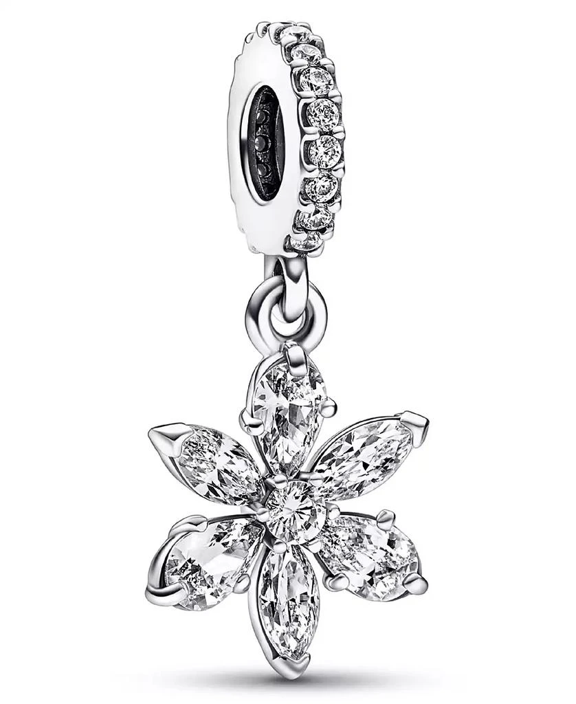 商品PANDORA|Cubic Zirconia Sparkling Herbarium Cluster Dangle Charm,价格¥593,第1张图片