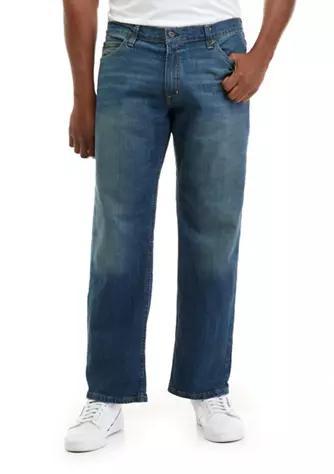 商品TRUE CRAFT|Big & Tall Relaxed Fit Jeans,价格¥186,第1张图片