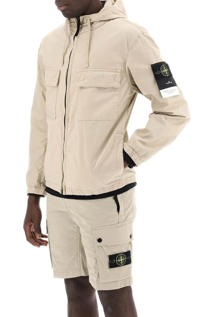 商品Stone Island|Supima Cotton Twill Stretch-TC jacket,价格¥3151,第5张图片详细描述