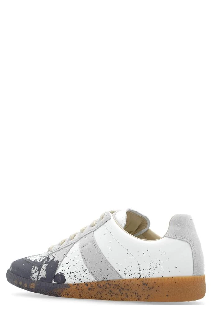 商品MAISON MARGIELA|Maison Margiela Paint Replica Lace-Up Sneakers,价格¥3424,第3张图片详细描述