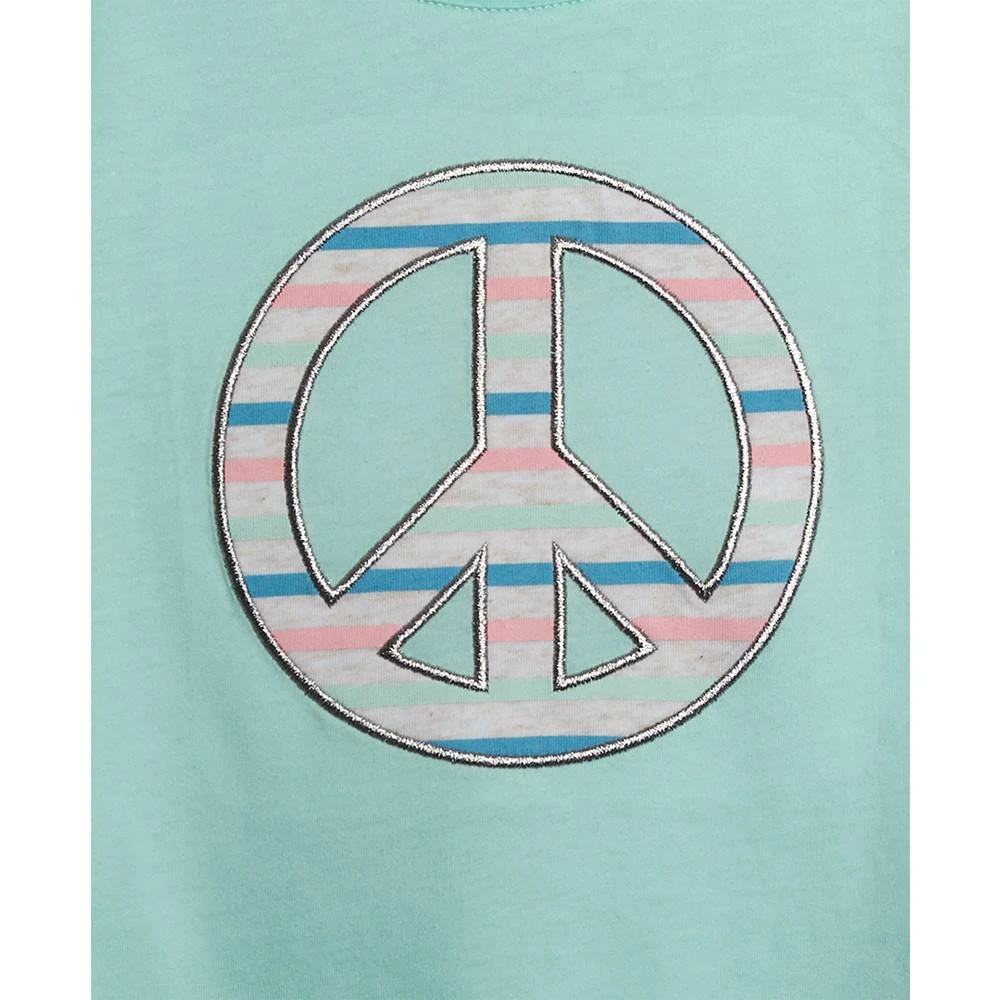 商品Epic Threads|Toddler Girls Peace Graphic T-shirt, Created For Macy's,价格¥61,第4张图片详细描述