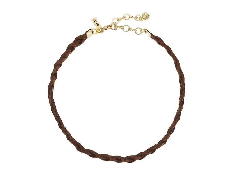 商品Vanessa Mooney|Braided Suede Choker Necklace,价格¥168,第1张图片