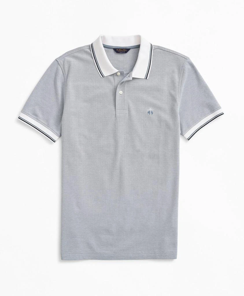 商品Brooks Brothers|Original Fit Stretch Striped-Trim Polo Shirt,价格¥331,第1张图片