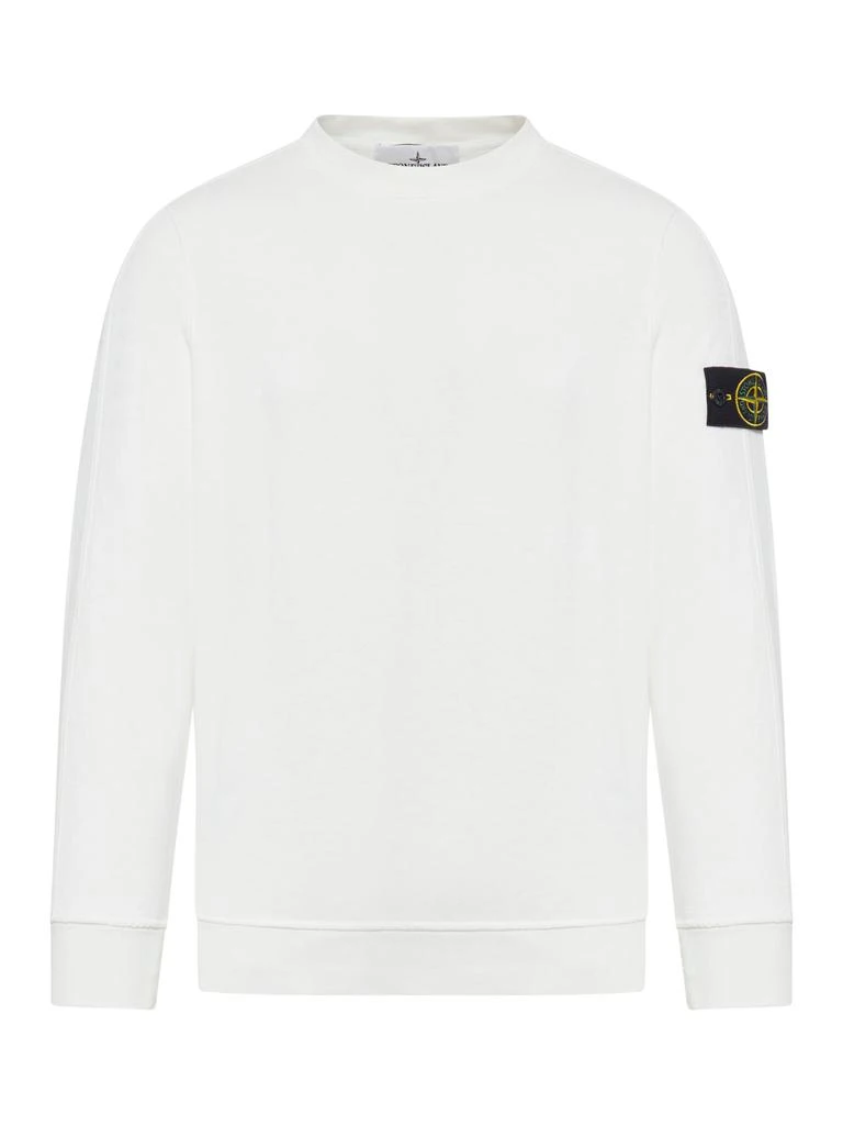 商品Stone Island|Sweatshirt with logo patch,价格¥1490,第1张图片