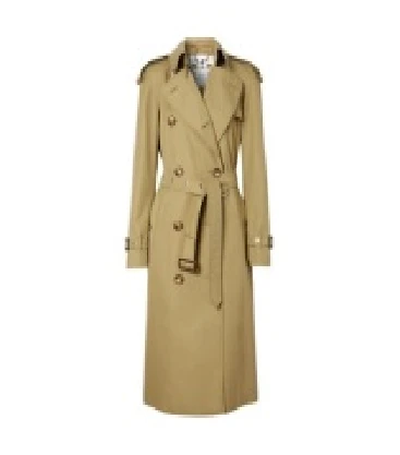 商品[国内直发] Burberry|BURBERRY 卡其色女士风衣 8028799,价格¥13153,第1张图片