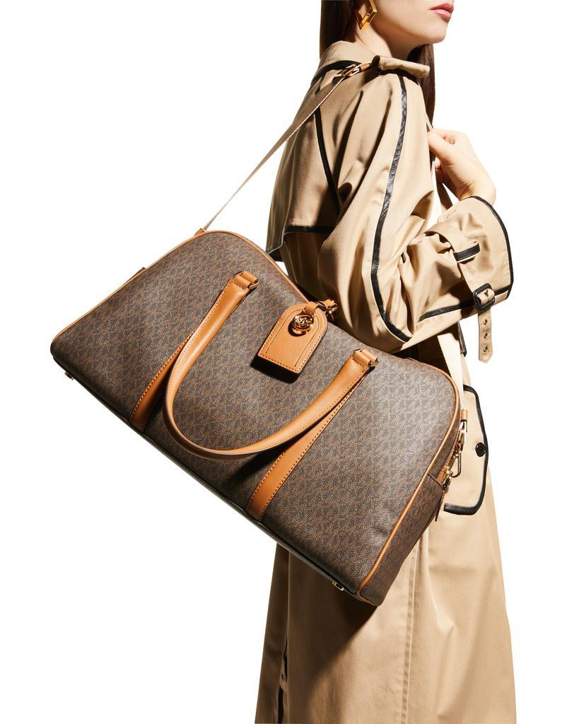 商品Michael Kors|Heritage XL Monogram Weekender Bag,价格¥2552,第4张图片详细描述