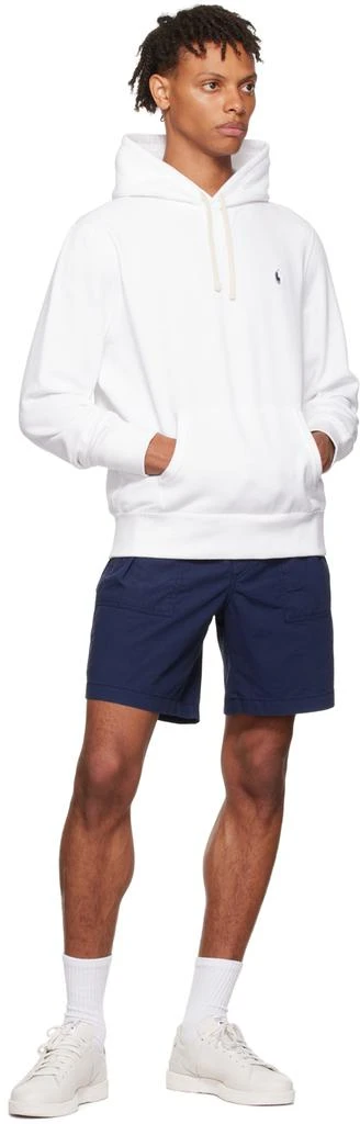 商品Ralph Lauren|White Cotton Hoodie,价格¥650,第4张图片详细描述