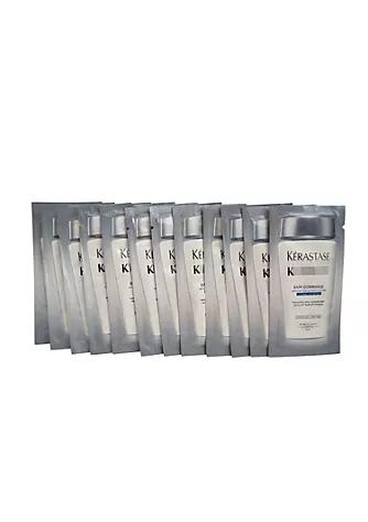 Kerastase Bain Gommage Anti-Dandruff Shampoo Dry Hair Travel Sachets 0.34 OZ x12商品第1张图片规格展示