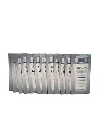 商品Kérastase|Kerastase Bain Gommage Anti-Dandruff Shampoo Dry Hair Travel Sachets 0.34 OZ x12,价格¥231,第1张图片