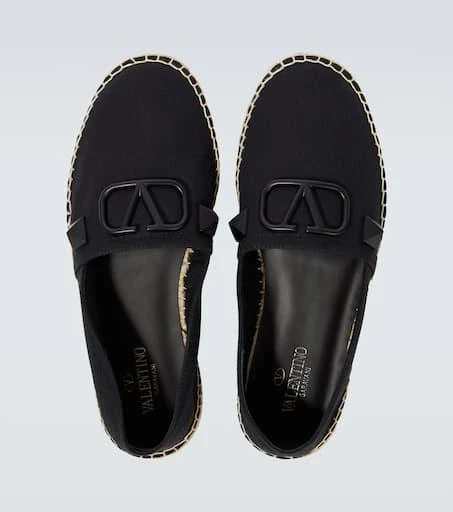 商品Valentino|Stud Sign canvas espadrilles,价格¥5707,第4张图片详细描述