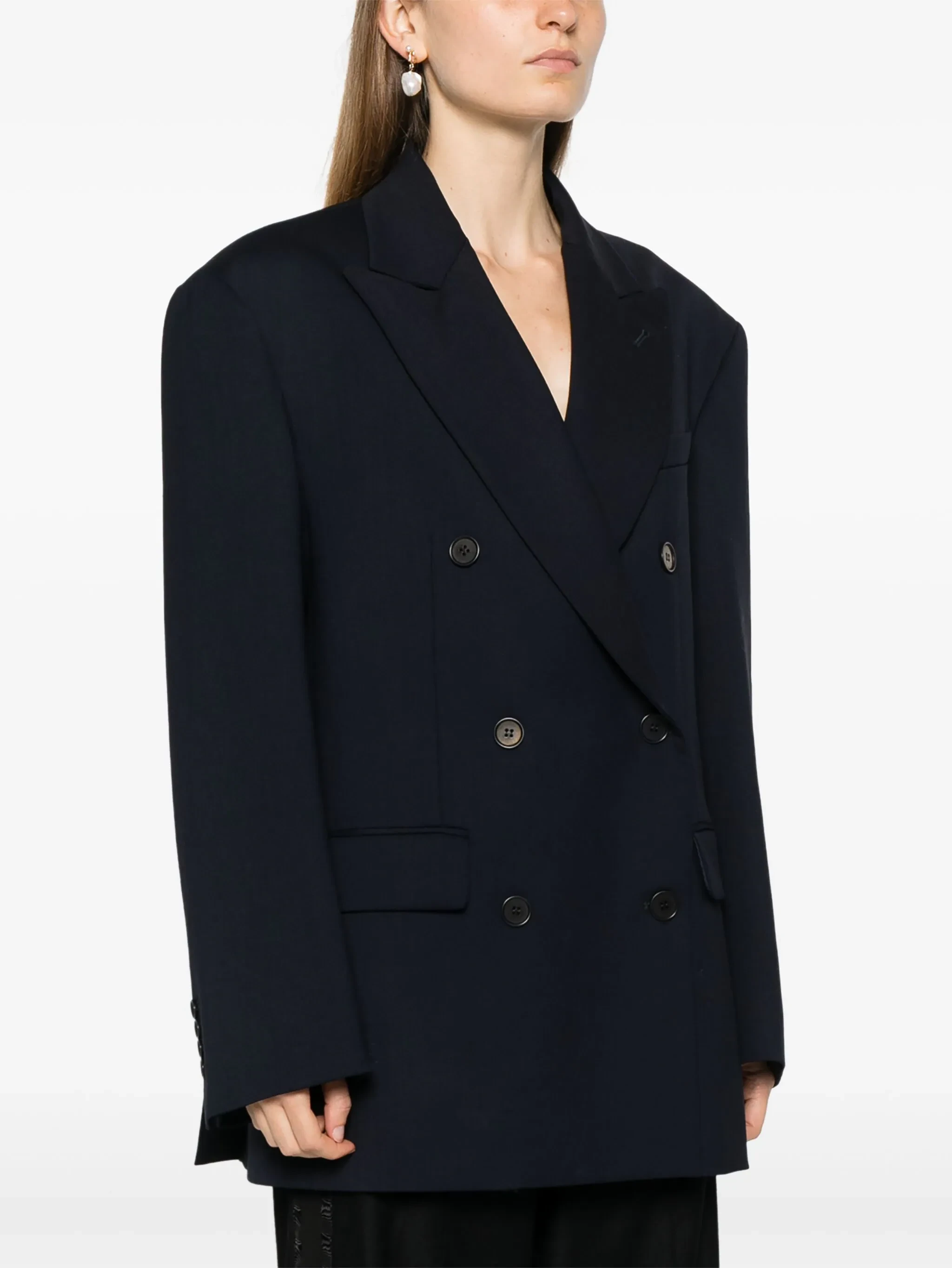 商品【商品预售7天】 P.A.R.O.S.H.|P.A.R.O.S.H. 女士夹克 D420325LILIUXY24012 蓝色,价格¥3603,第4张图片详细描述