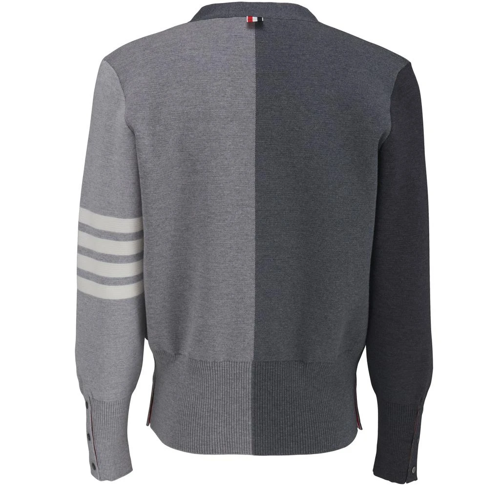 商品Thom Browne|Funmix 嵌花编织开衫,价格¥5610,第3张图片详细描述
