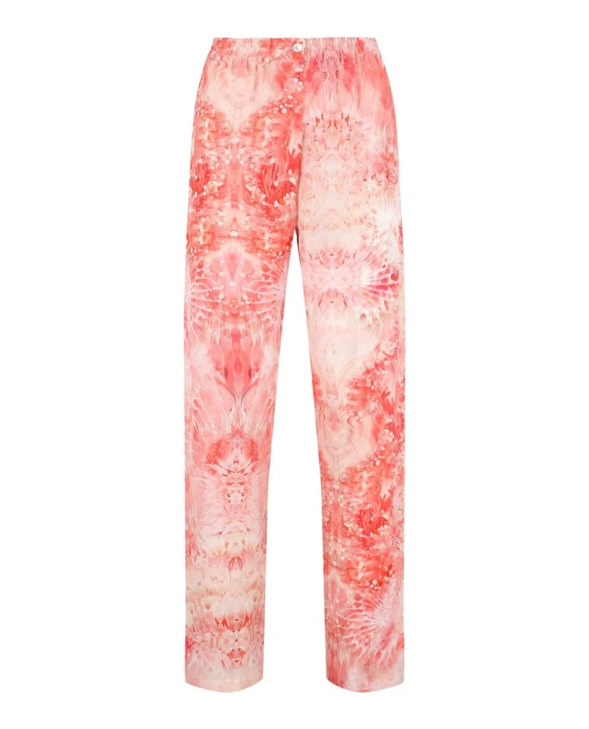 商品Alexander McQueen|Floral Print Pajama Pants,价格¥3239,第1张图片