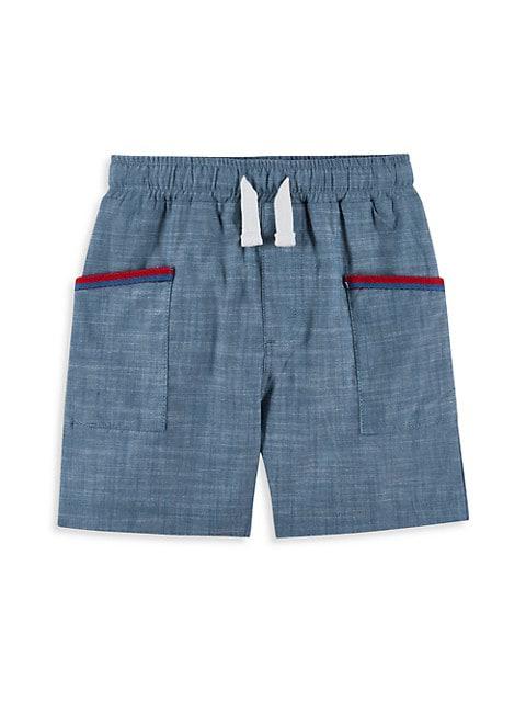 Little Boy's 2-Piece Henley Top & Shorts Set商品第4张图片规格展示