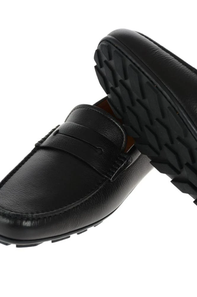 商品Zegna|Ermenegildo zegna men's black other materials loafers,价格¥4469,第4张图片详细描述