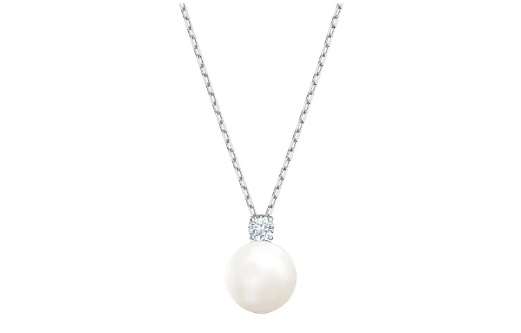 商品[国内直发] Swarovski|施华洛世奇 Treasure Pearl 仿水晶珍珠项链 女款 白色,价格¥1274,第7张图片详细描述