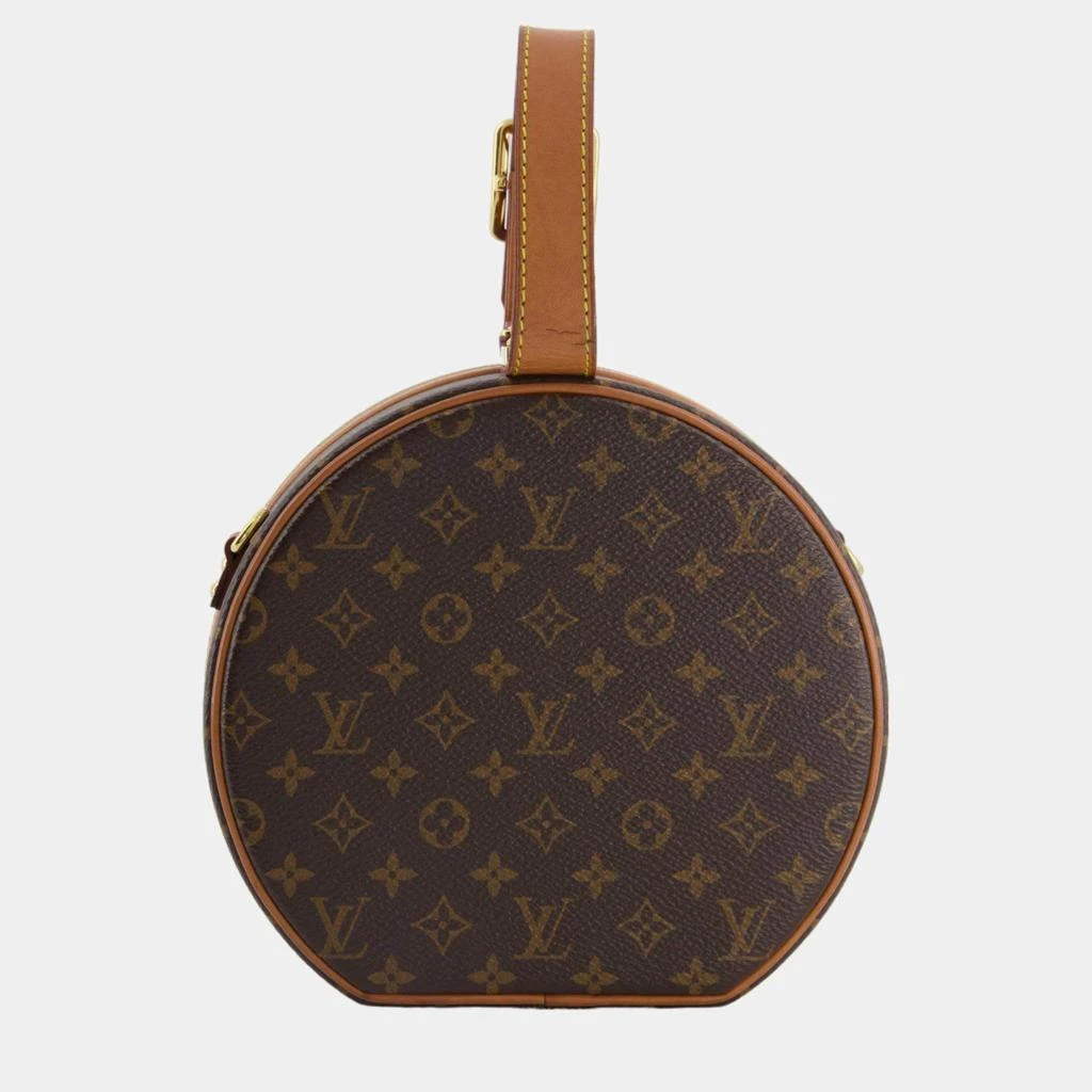 商品[二手商品] Louis Vuitton|Louis Vuitton Monogram Canvas Petite Boite Chapeau Cross-Body Bag with Gold Hardware,价格¥32497,第3张图片详细描述